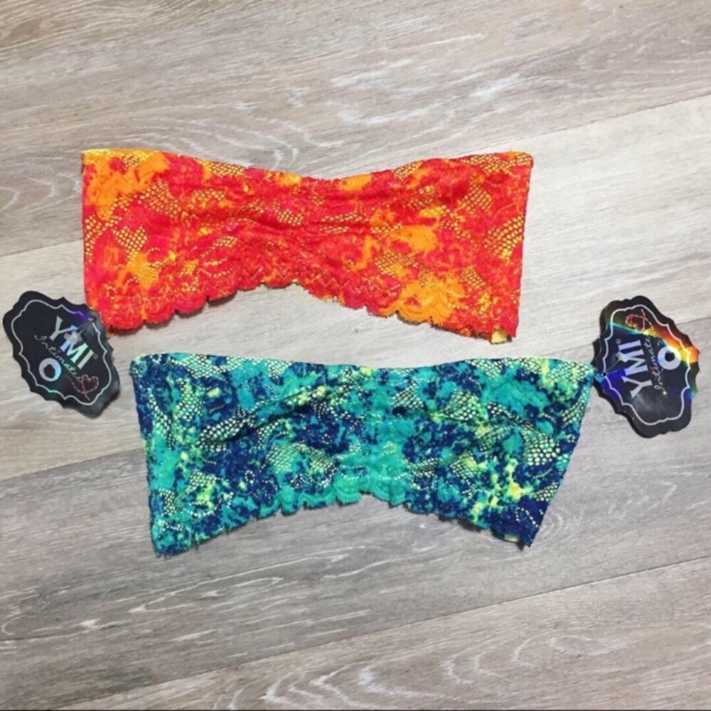 Strapless Lace Bralette Set